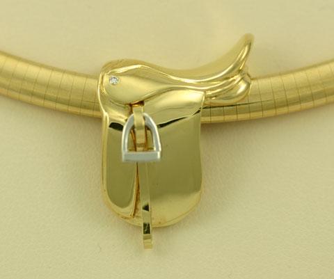 Dressage Saddle Slide